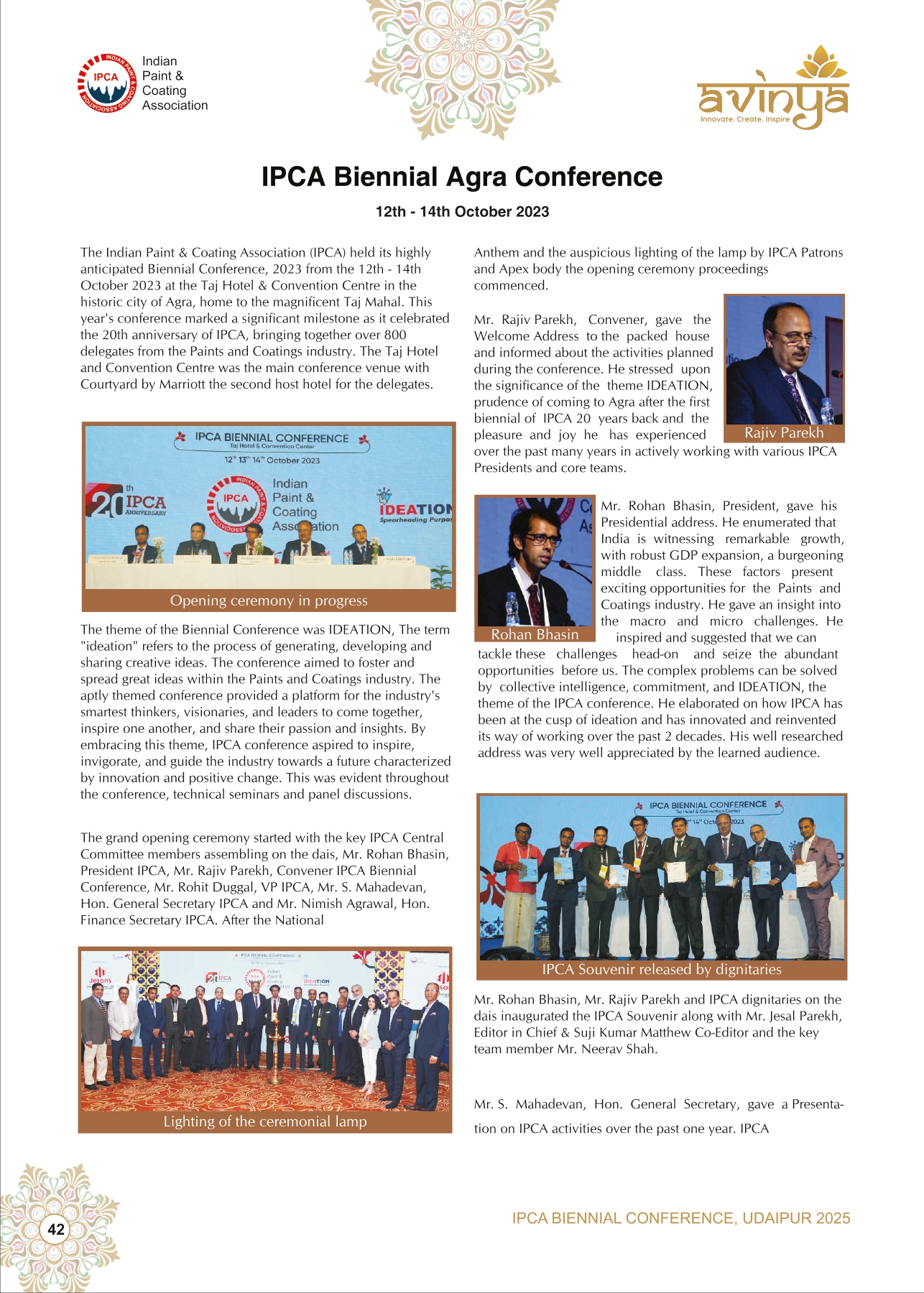 IPCA Biennial Agra Conference 2023